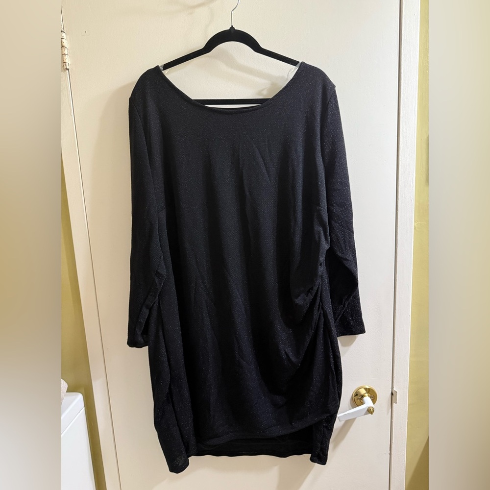 Cynthia Rowley Black elegant shimmery dress